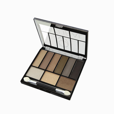 Nicka K 9 Color Eyeshadow Palette – Natural